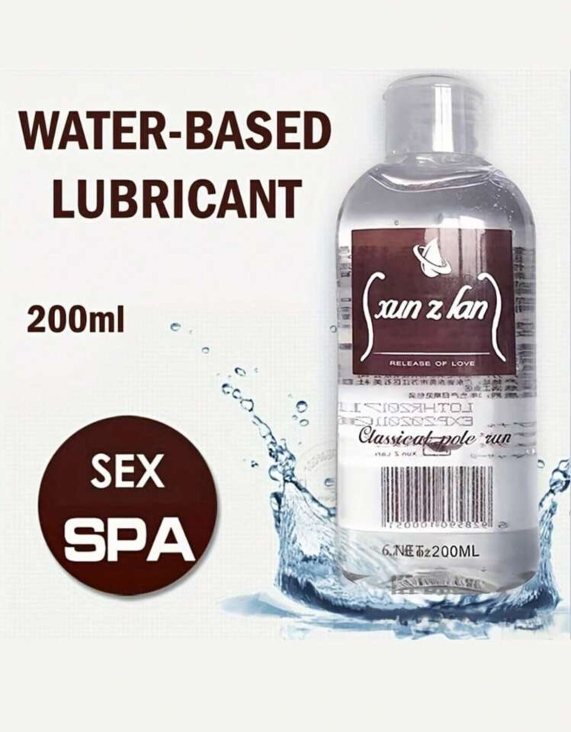 Lubricante base de agua  excitador - 2
