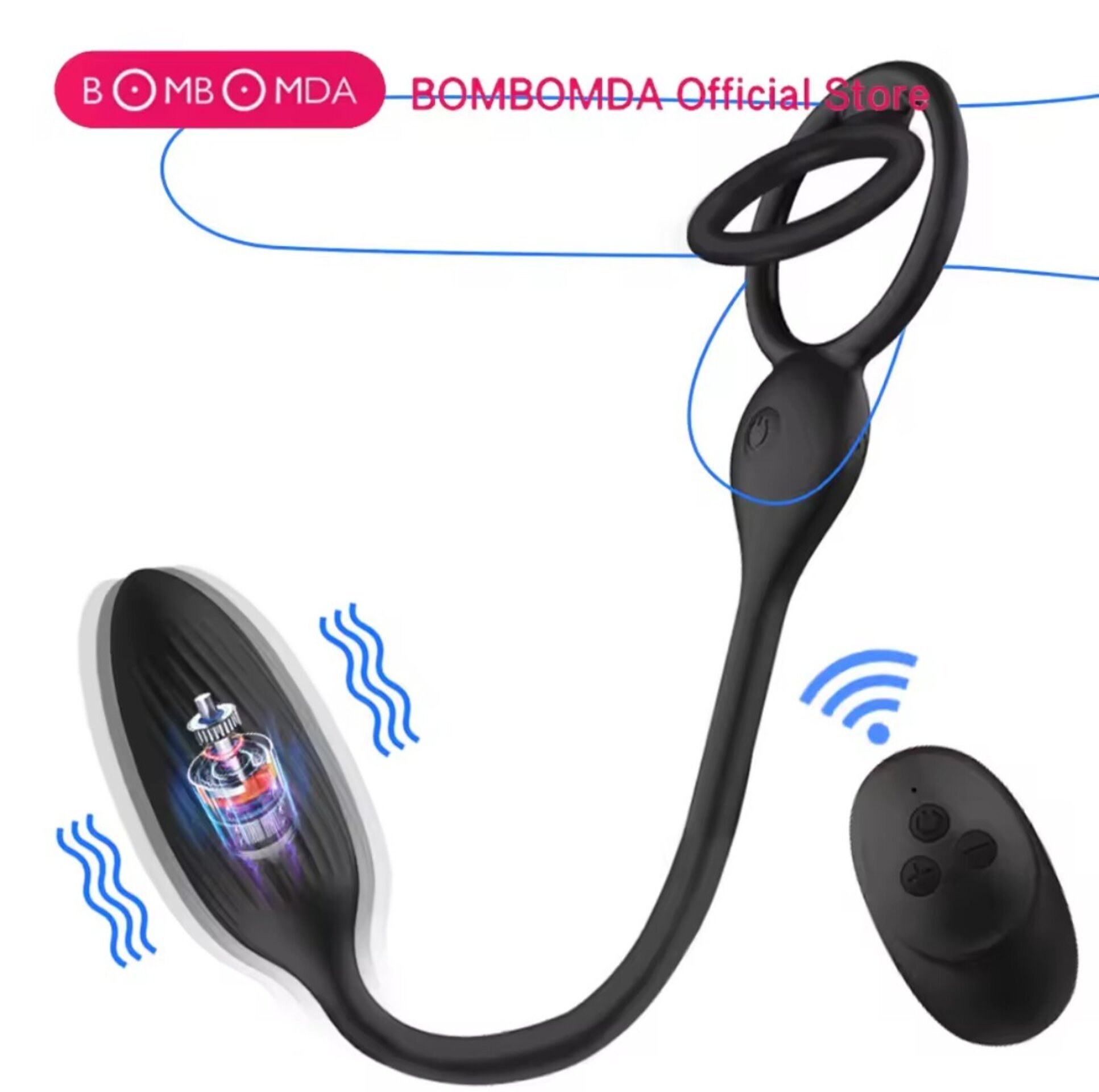 Consolador vibrador anal - 1