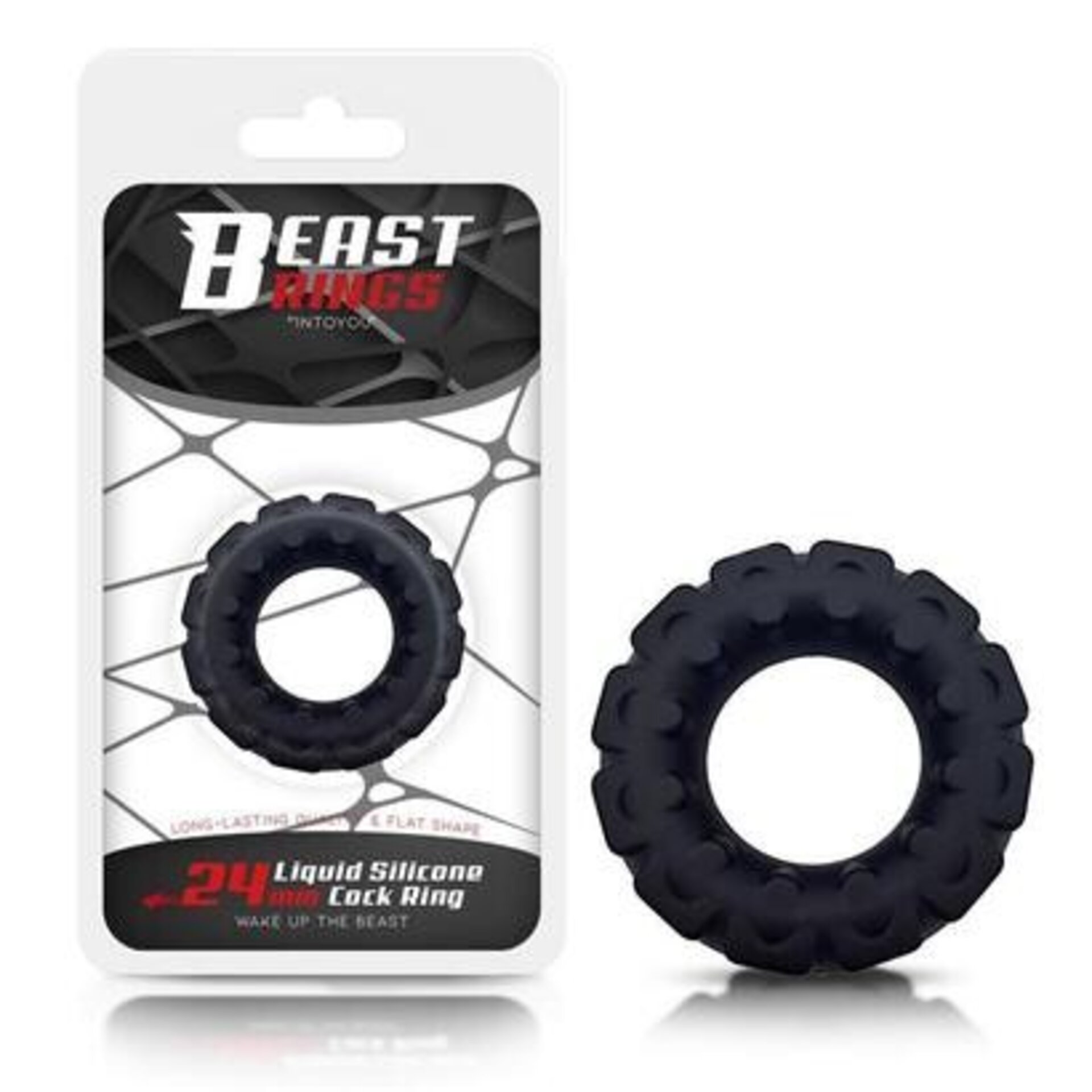 Anillo de silicona negro - 1