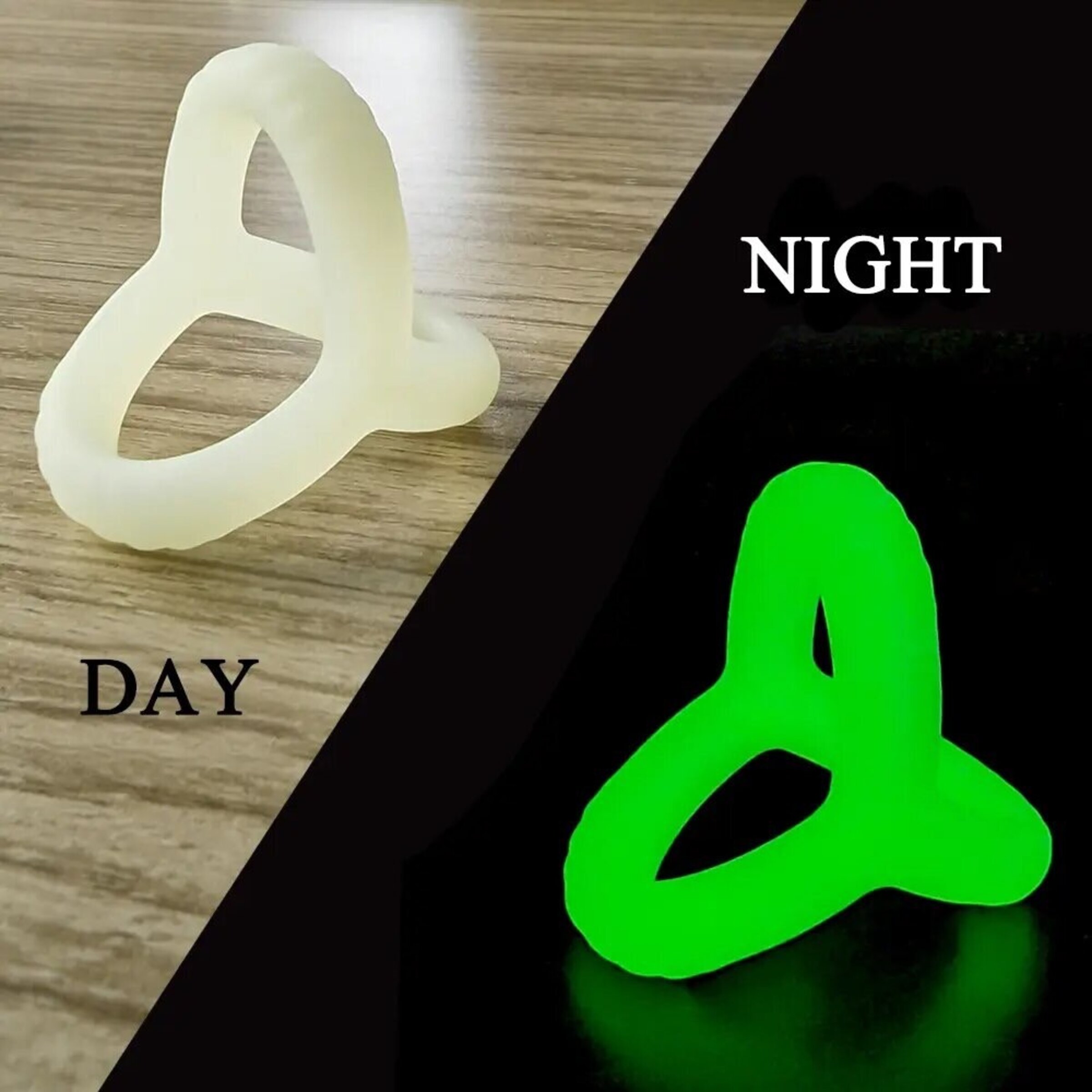 Anillo luminoso para pene masculino