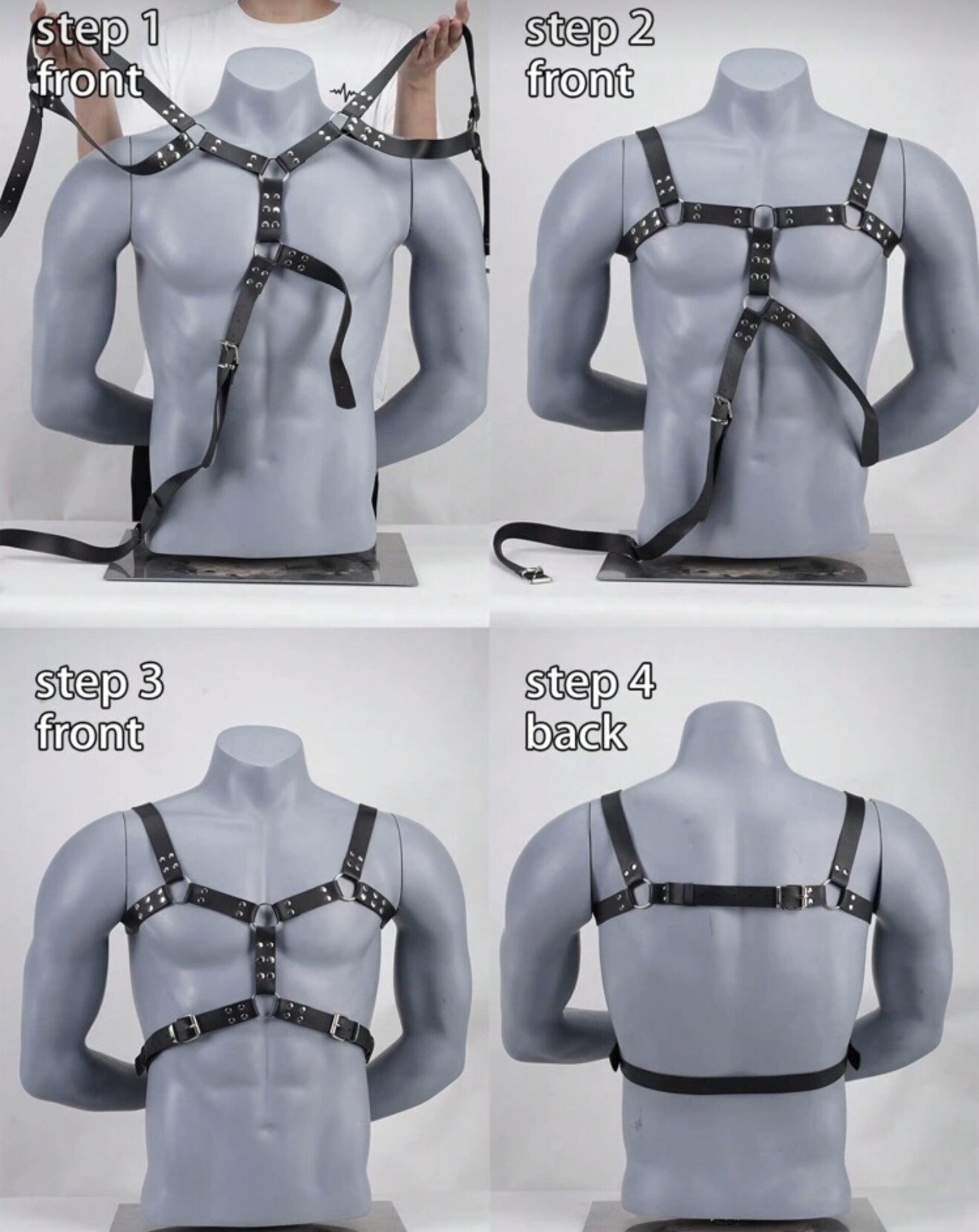 Cinturón arnés sexy - 3