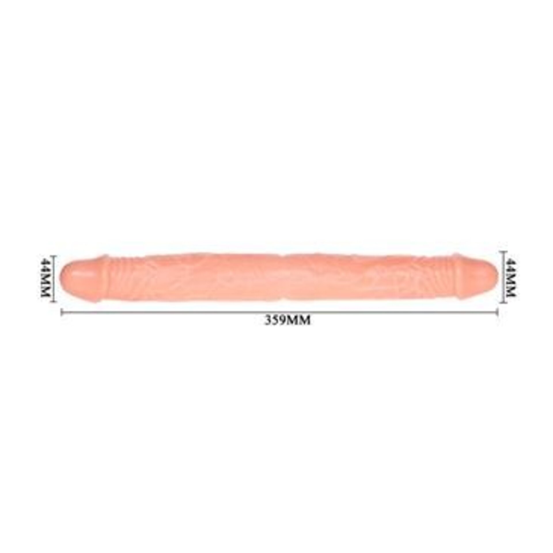 DILDO DOBLE COLOR NATURAL - 3