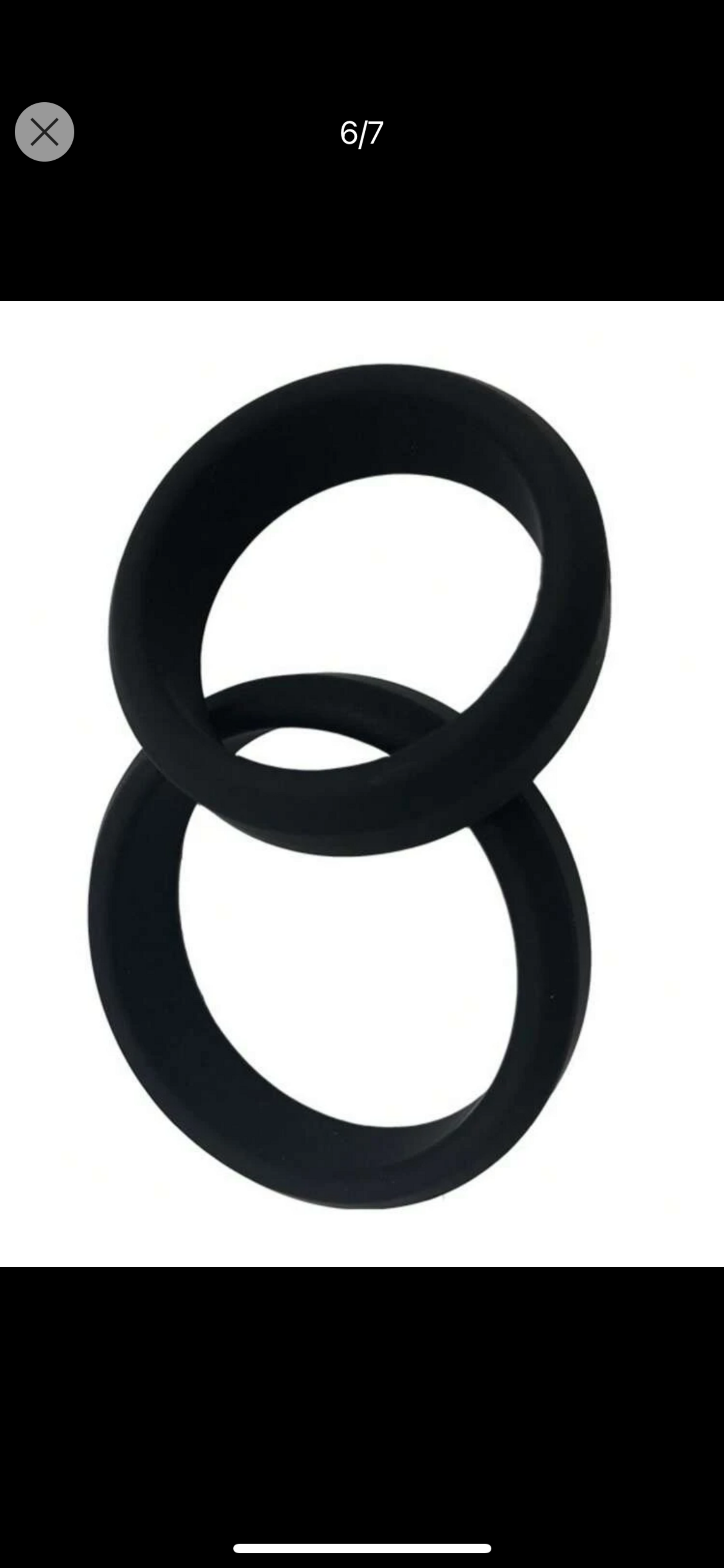 Anillo de pene de silicona ancho 45mm - 2